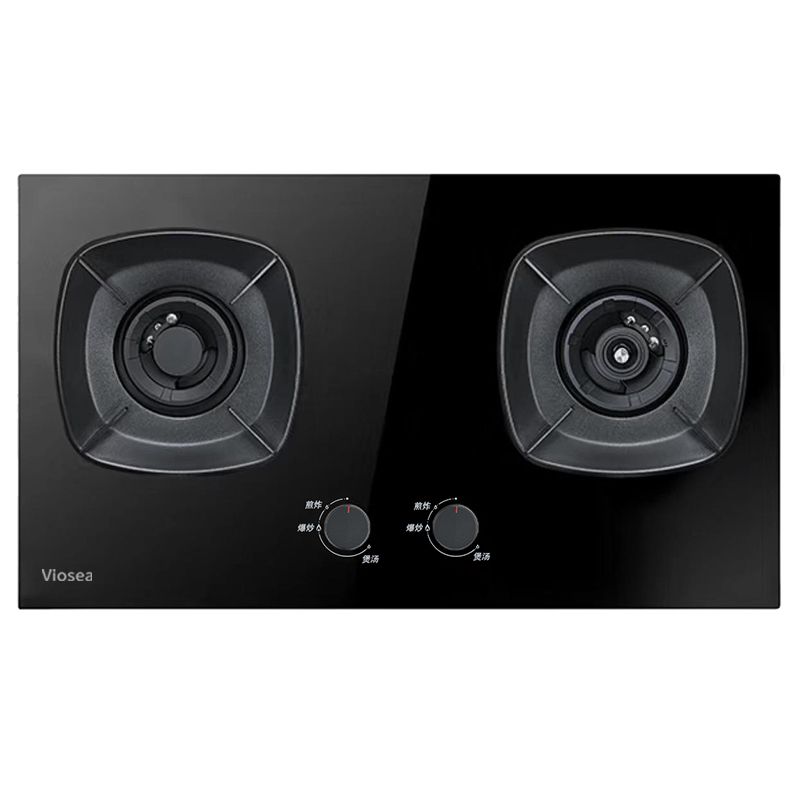 چوکور ہوا پروف گیس چولہا